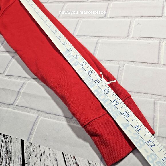 PHILADELPHIA 76ERS Hoodie kids medium Red Jordan Sweatshirt Sweater warm long - Picture 10 of 10